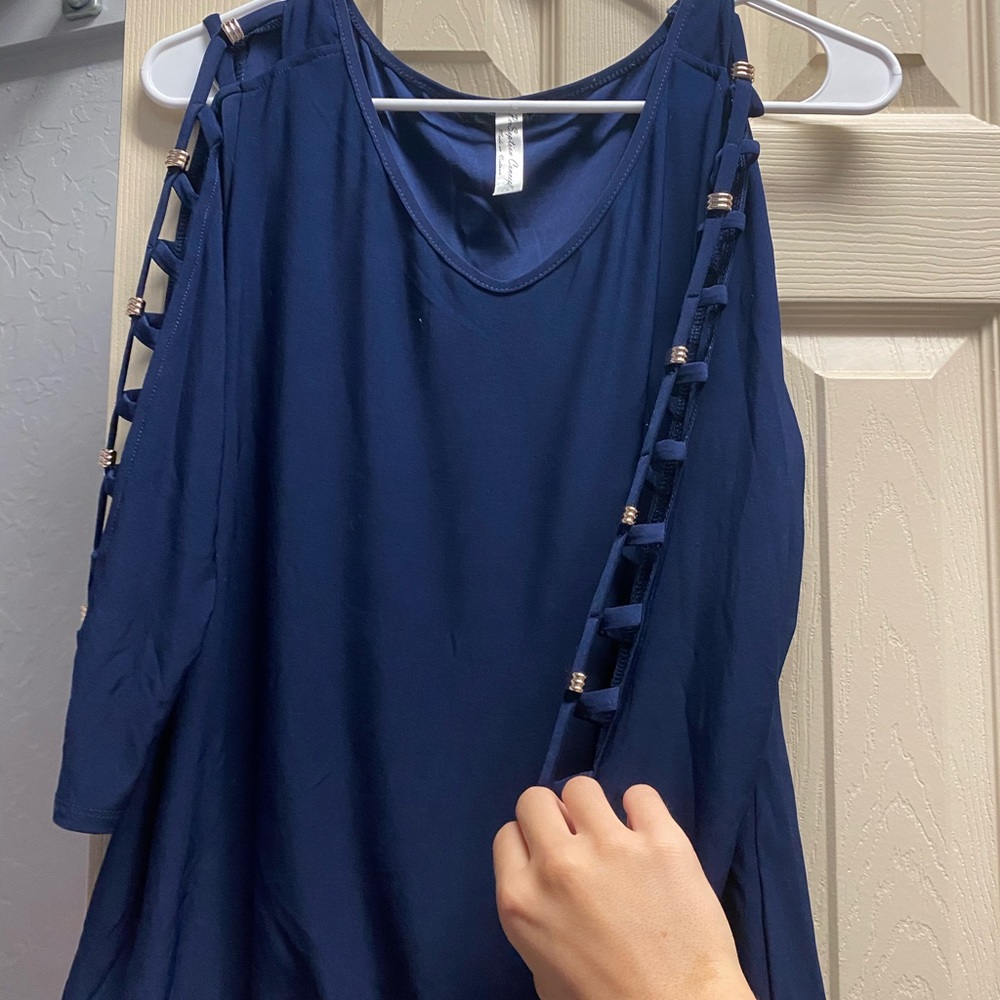Blue long sleeve